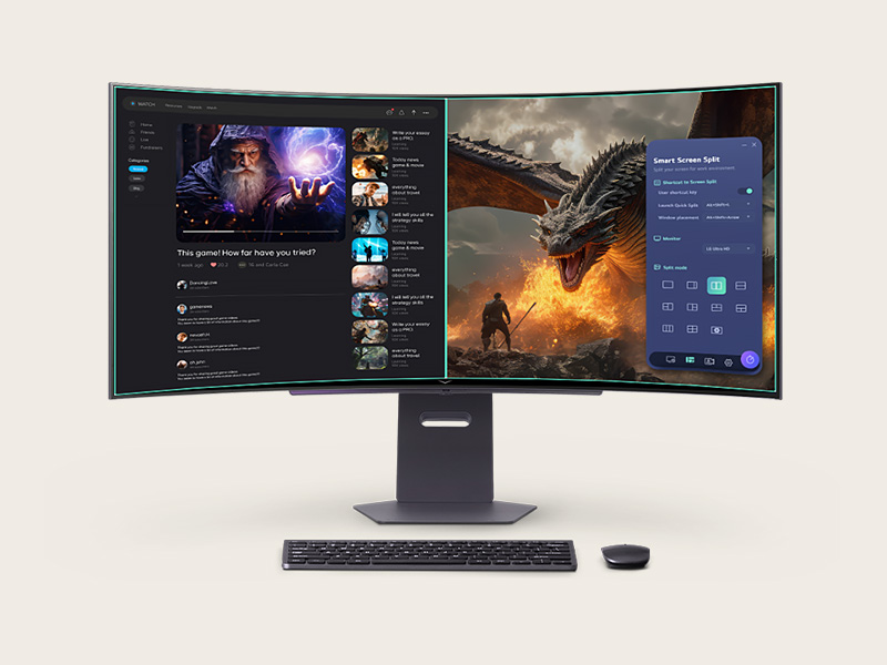 LG Ultragear™ 45GX90SA - 45-inch OLED 240Hz 0.03ms WQHD